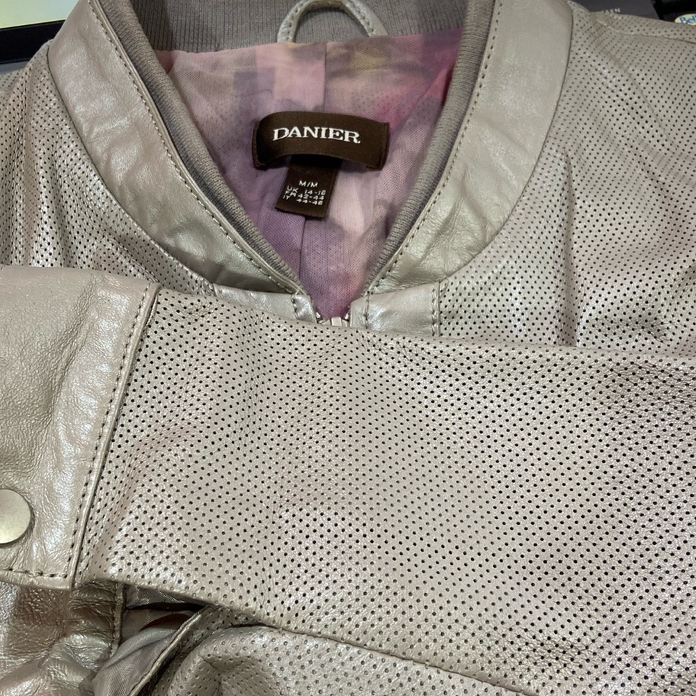 Danier Leather Perforated Jacket